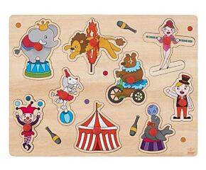 Houten inlegpuzzel Circus (9)