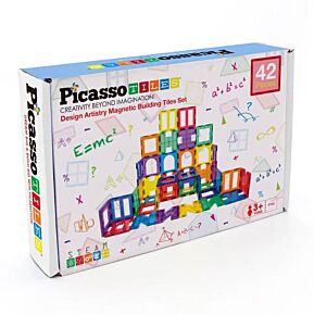 Picasso Tiles Design Artistry Magnetic Building Tiles Set
